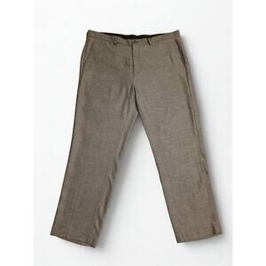 Calvin Klein Dress Pants Men’s W38xL30 Gray Slim Straight Trousers